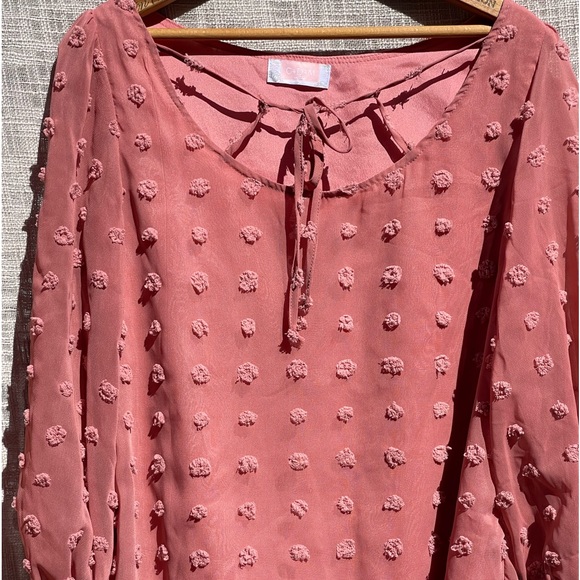 Cinnamon gauze textured top - Picture 1 of 4